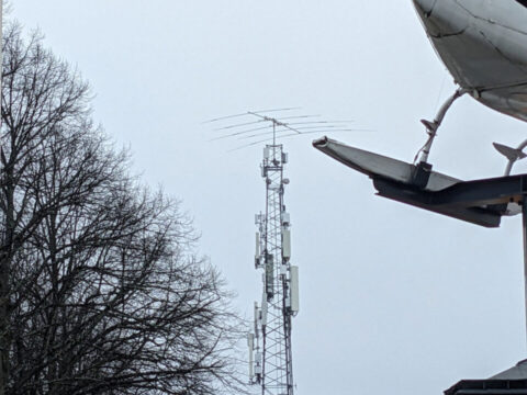 Bild på SK0TMS:s antenn