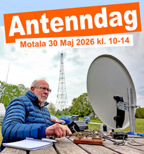 Antenndag: Motala 30e maj 2026.