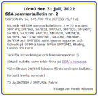 SK7SSA – sommarbulletinen nr.2 på SK7RGM den 31 juli 2022.