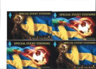 QSL-kort för fotbolls-VM 2018