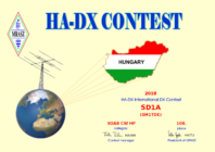 HA DX-contest 21-22/1