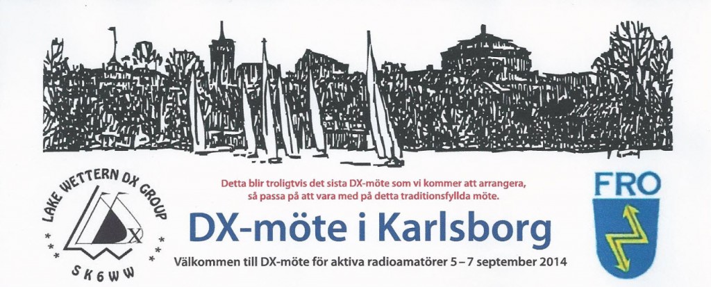 DX-möte Karlsborg 2014