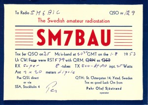 SM7BAU 1953