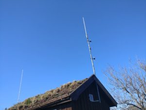 SL5ZZV-2 antenner = 2018