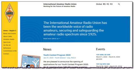 Ny web från IARU