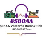 VRK80-diplomet, nästan 20 000 QSO.