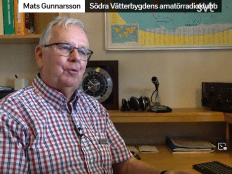 SM7BUA/Mats på SVT.