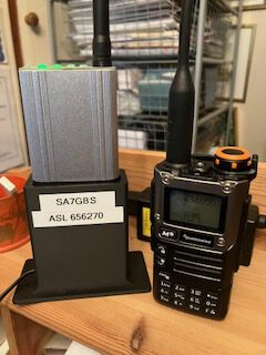Radioaktivitet hos SA7GBS/Gun-Britt.