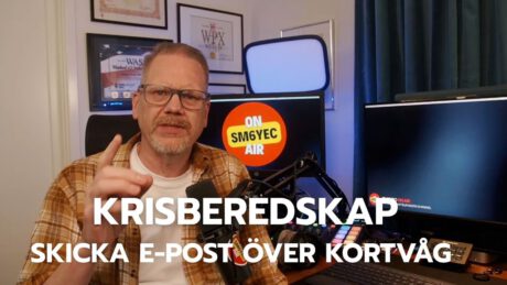 Beredskapsveckan 2025: med Winlink kan du skicka e-post.